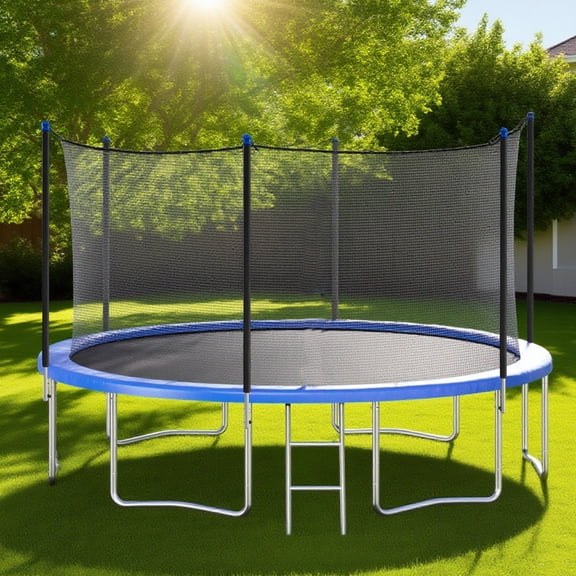 Black Universal Trampoline Replacement Enclosure Poles Trampoline Poles Replacement for Playgrounds