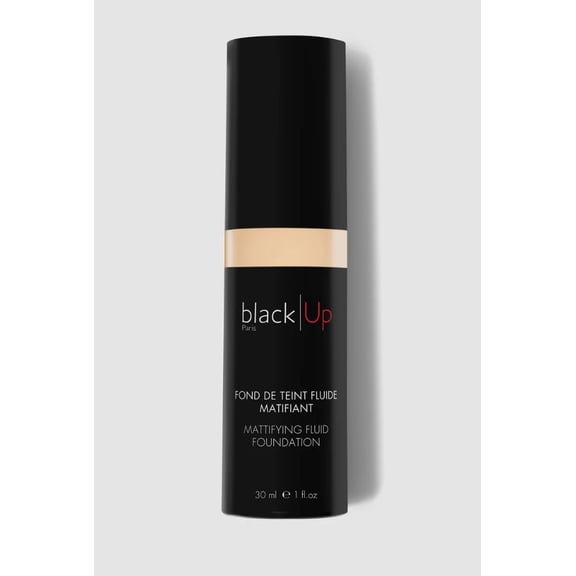 Black Up Mattifying Fluid Foundation, 1-oz. - NFL00 Light Beige