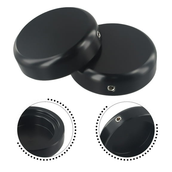 Black Upper fork Stem Nut Cap Cover for Breakout Dyna Softail