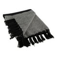thumbnail image 1 of Black Urban Cityscape Border Throw, 1 of 3