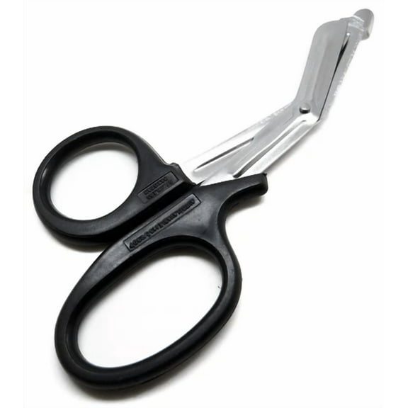 Black Utility Scissors 7.25" Multi-Purpose Diy Ems Emt Universal Shears Tools
