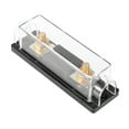 thumbnail image 1 of Black Vehicle 250 Amp ANL Fuse with In-Line Holder Electrical Protection Fusible, 1 of 6