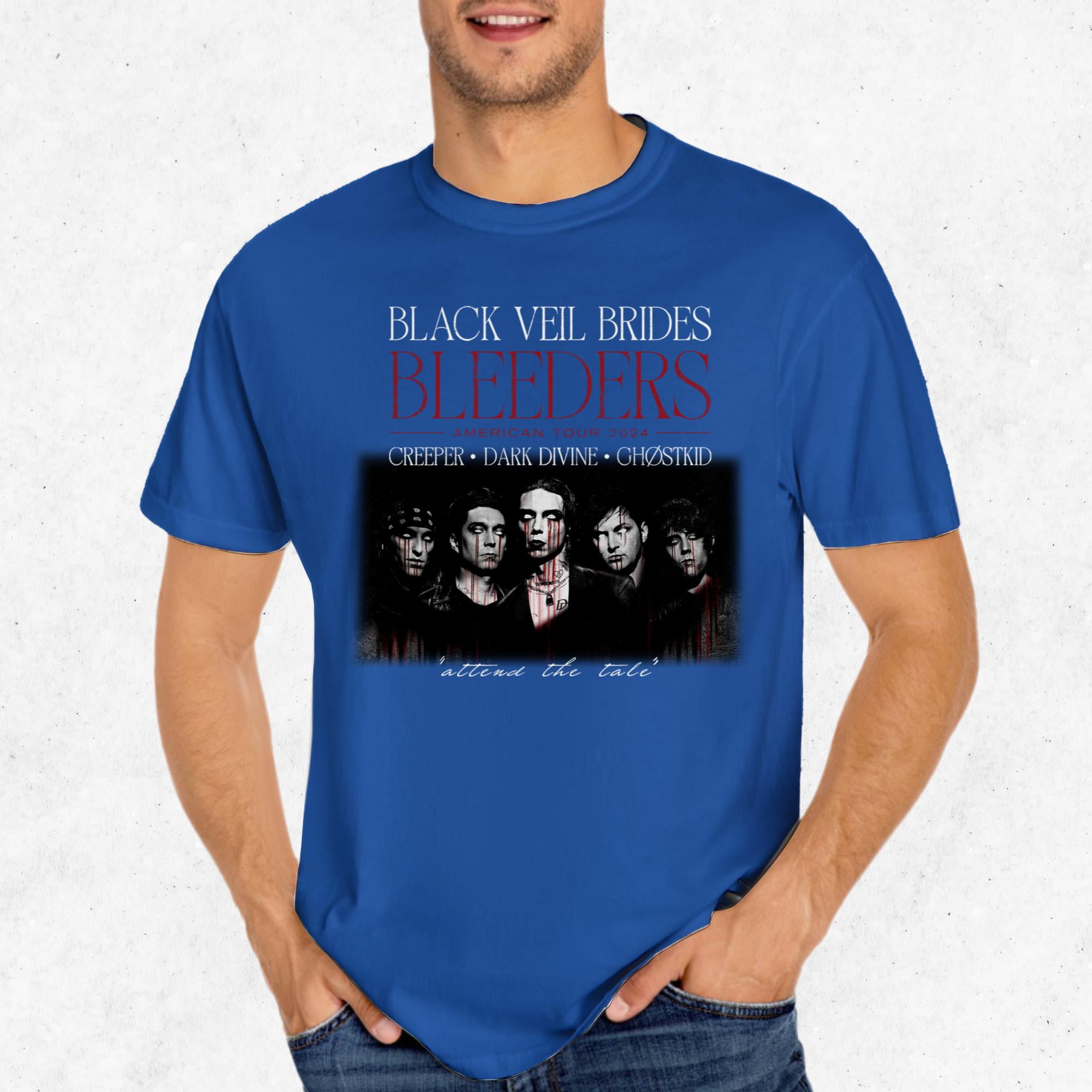 Black veil brides t shirt online