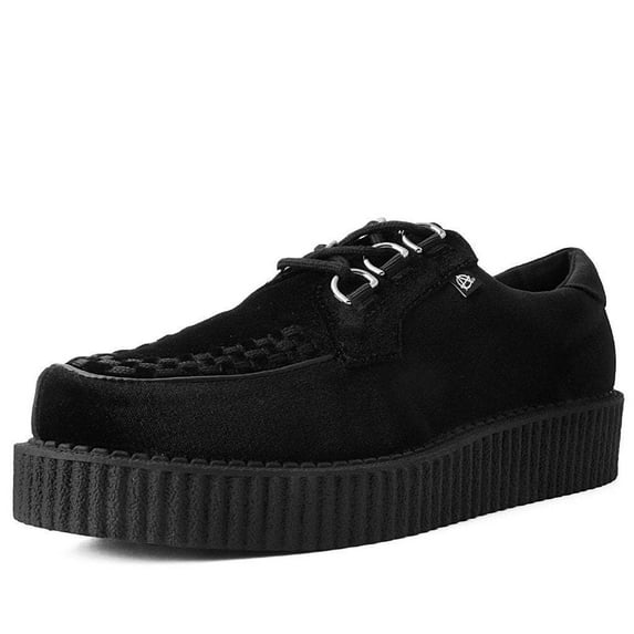 Black Velvet Anarchic Creeper - US: Mens 5 / Womens 7 / Black / Fabric