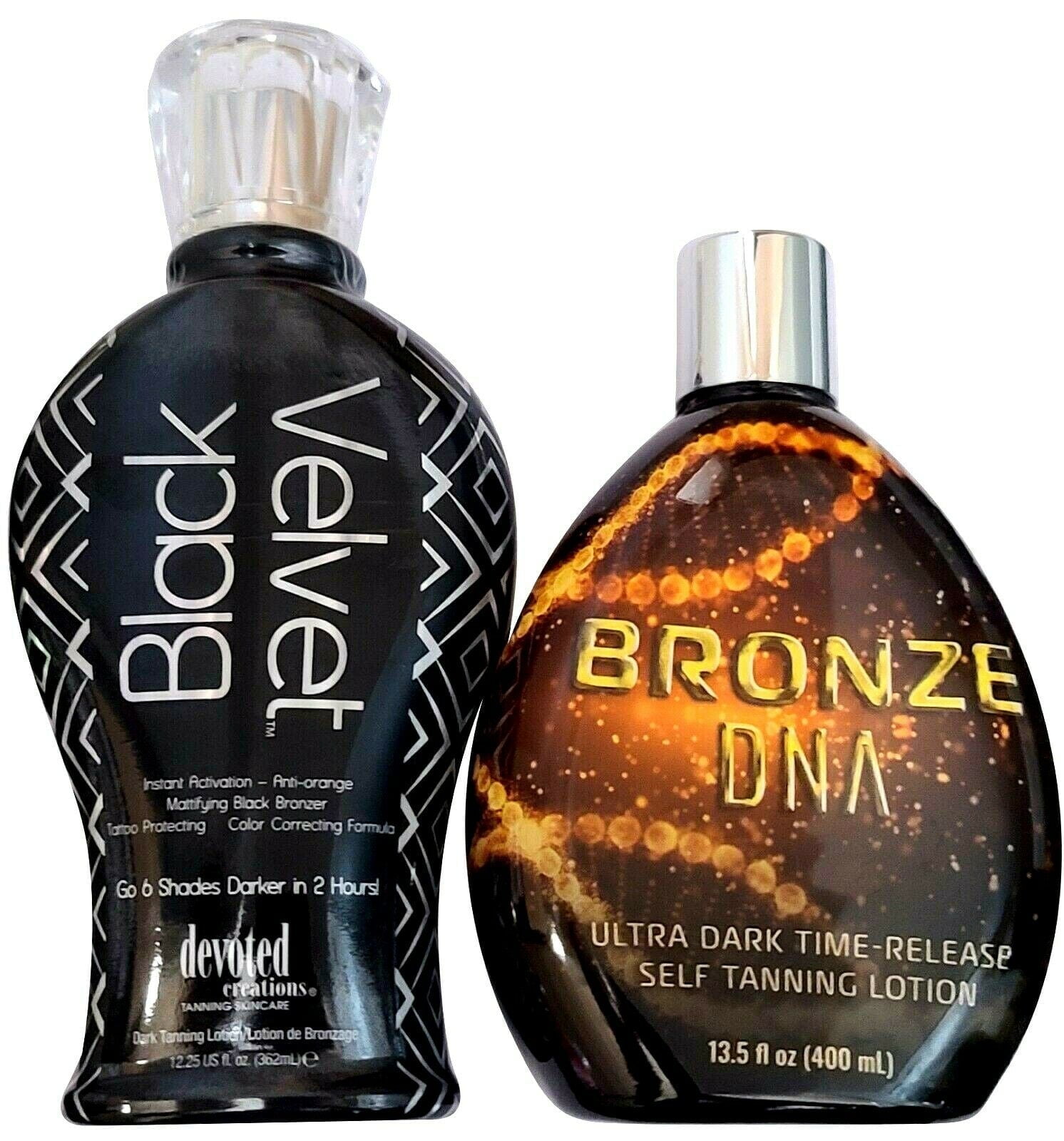 Black Velvet Anti Orange & Sunless Tanning Lotion