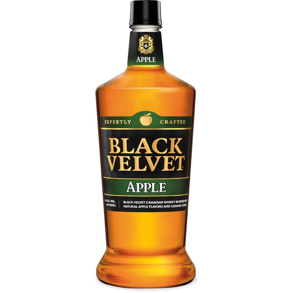 Black Velvet Apple Flavored Whiskey, 1.75 L PET Bottle, ABV 35.0%