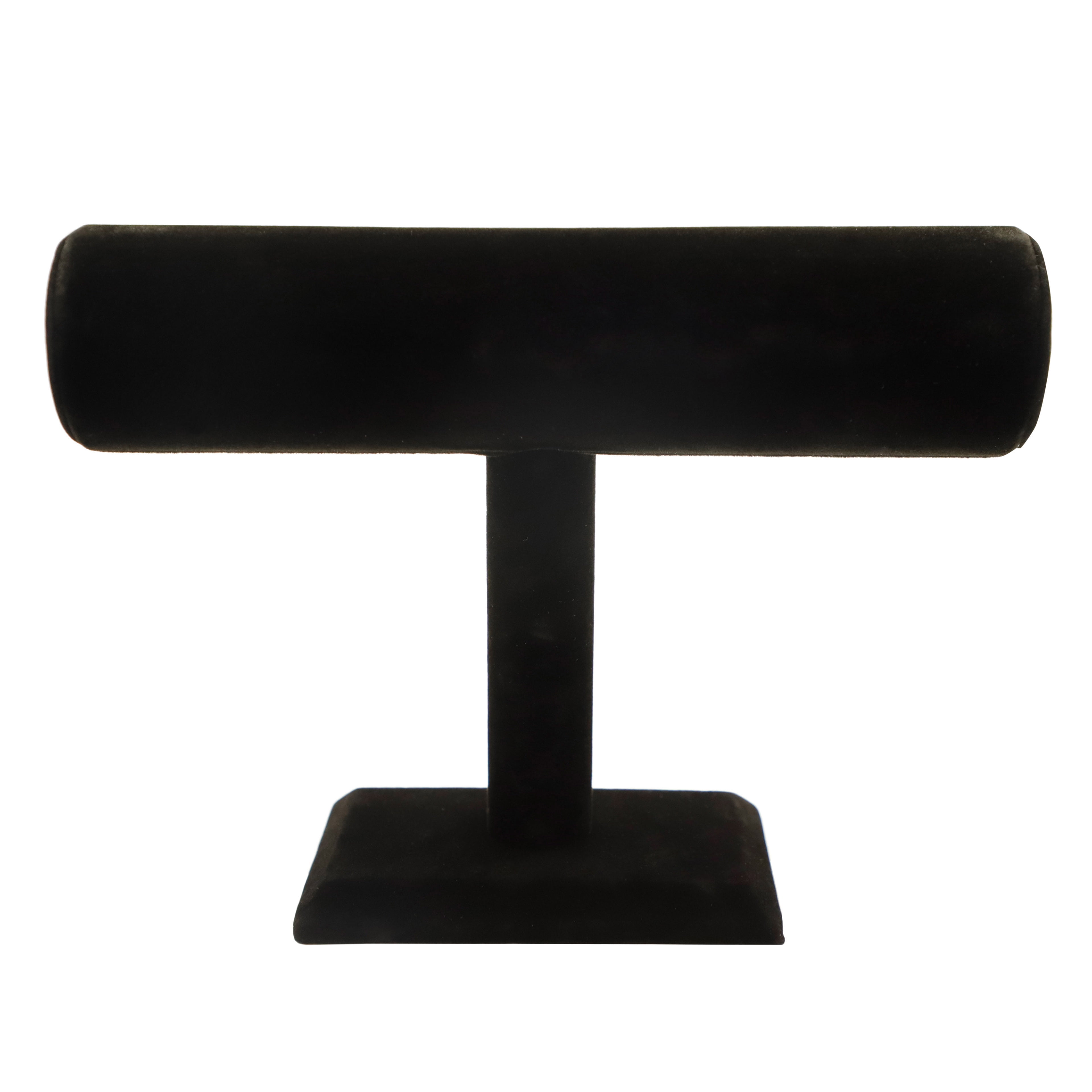 Black Velvet T-Stand Jewelry Display