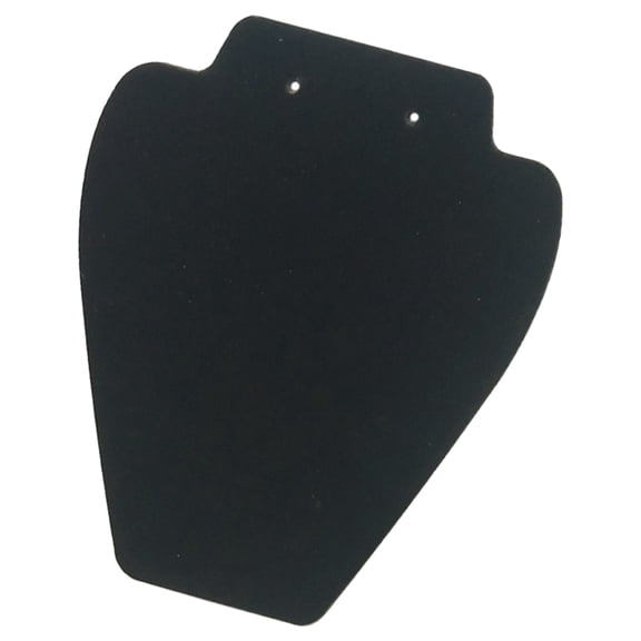 Black Velvets Necklace Easel Stand Scratch Resistant Display Rack Portable Jewelry Bust for Exhibitions and Sales