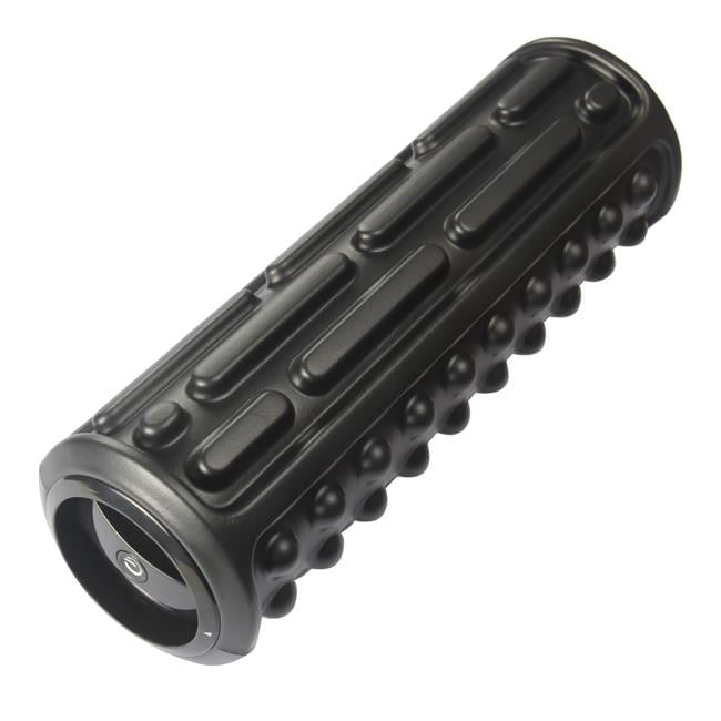 Black Vibrating Roller Massager