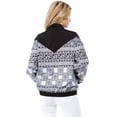 thumbnail image 1 of Ragstock Black Vintage Floral Print Windbreaker, 1 of 4