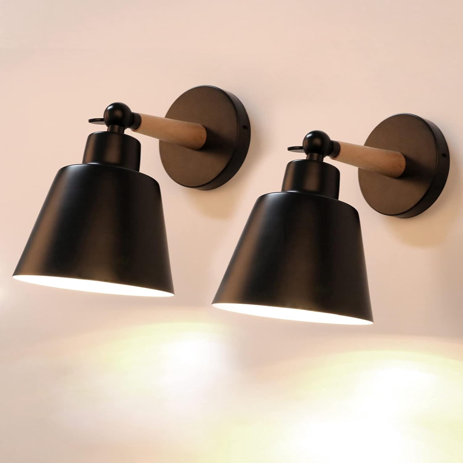 Black Vintage Wall Sconces Rustic Wall Light fixtures Aisle Lights Corridor Lamp Bedside Reading ...