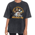 thumbnail image 1 of Black Vintage Washed Rescue Dog Lover Print Tshirt Graphic Tees Shirts Pet Adoption Dog Lover Gift Casual Outfit S 2XL Tops, 1 of 5