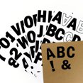thumbnail image 1 of Recollections Black Vinyl Alphabet Sticker Sheets - Durable Letter Stickers for Crafting, Labeling & DIY Decor - Self-Adhesive & Versatile, 12 Pack, 1 of 4