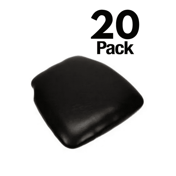 Black Vinyl Panel Cushion for Chiavari Chair by Chivari