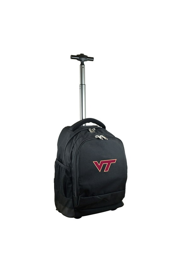 Black Virginia Tech Hokies 19'' Premium Wheeled Backpack