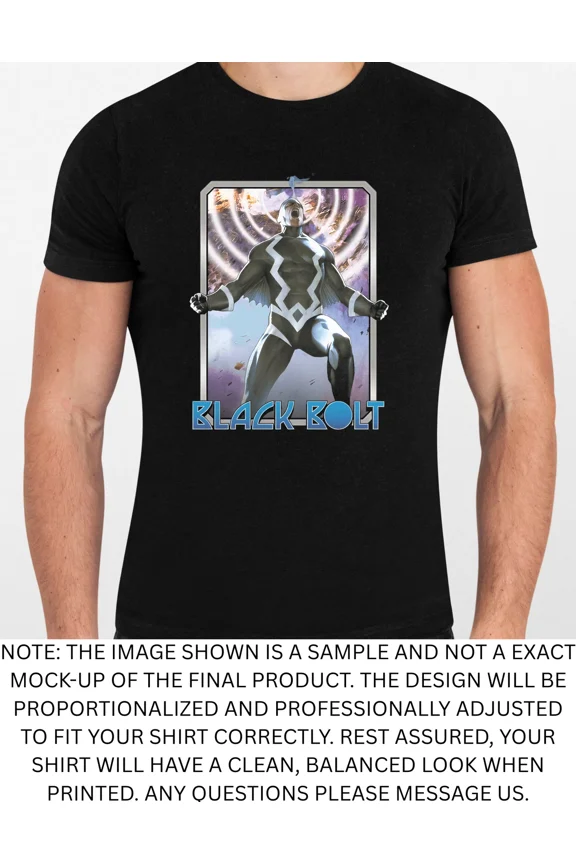 Black Volt Graphic T Shirt Men Or Women New