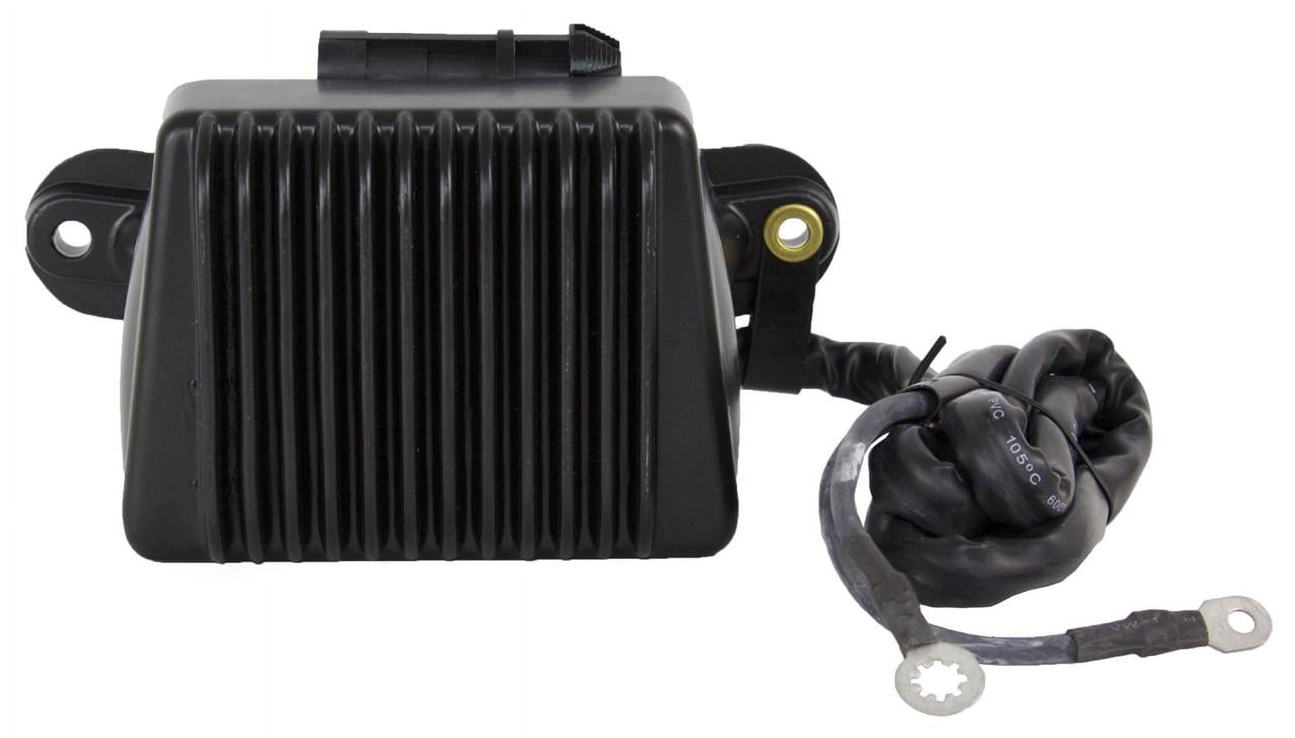 Black Voltage Regulator Fits Harley Davidson Electra Glide 2002
