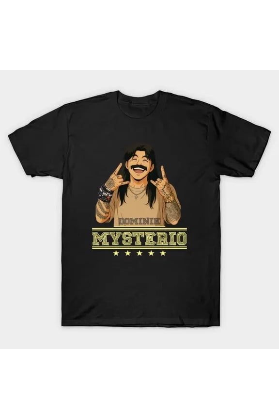 Black WWE Dirty "Dominik Mysterio" Dom T-Shirt