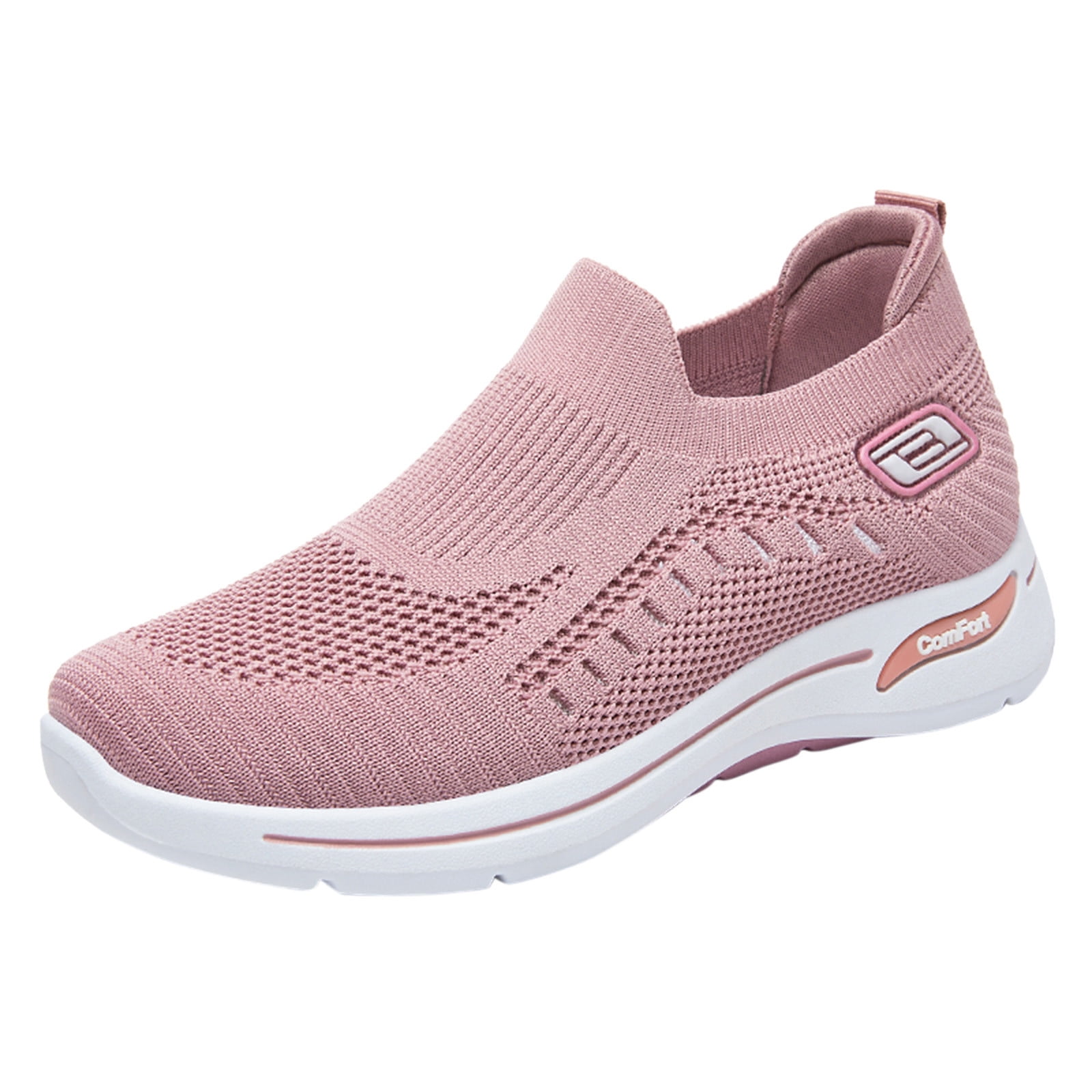 Black Walking Shoes Women Womens Non Slip Work Shoes Ladies Walking Shoes Non Slip Sneakers For