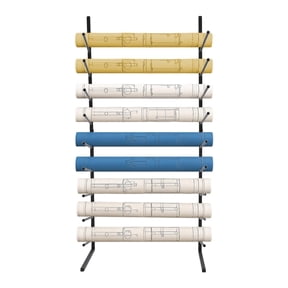 Printable Wall Rack Blueprint Rack