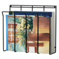 thumbnail image 1 of Black Wall Mount Magazine Rack, 1 of 1