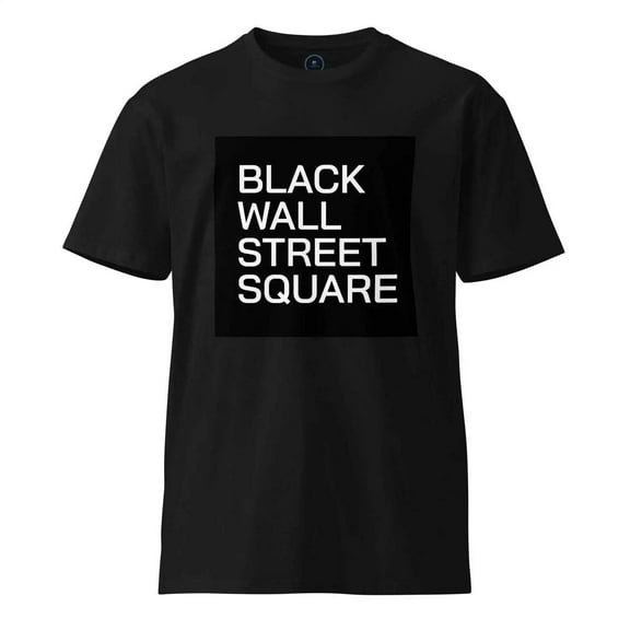 Black Wall Street Square T-Shirt