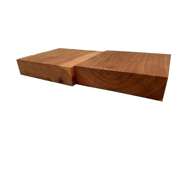 Black Walnut Bowl Blanks 8x8x2 - 2 Pieces Kiln Dried Wood - Woodturning Lumber for Bowls, Pen Turning, Crafts & DIY Projects - Surfaced Hit or Miss