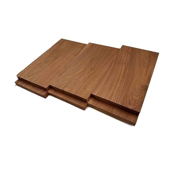 Black Walnut Lumber - 3/4" x 6" x 12" (6 Pieces)