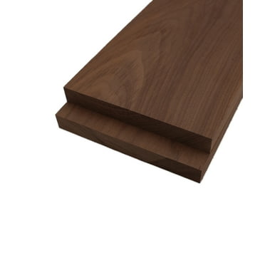 Black Walnut Lumber Board - 3/4" x 6" (2 Pcs)