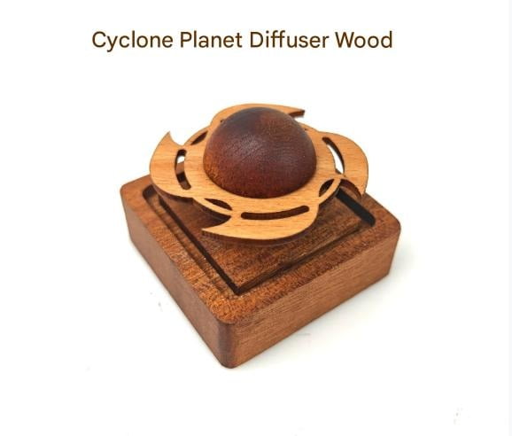 Black Walnut Small Planet Creative Diffuser Indoor Car Ornaments ...