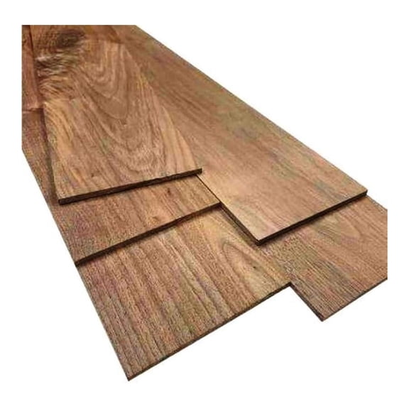 Black Walnut Thin Wood Boards for Crafts, 1/4x5x24-Inch, 5-Piece