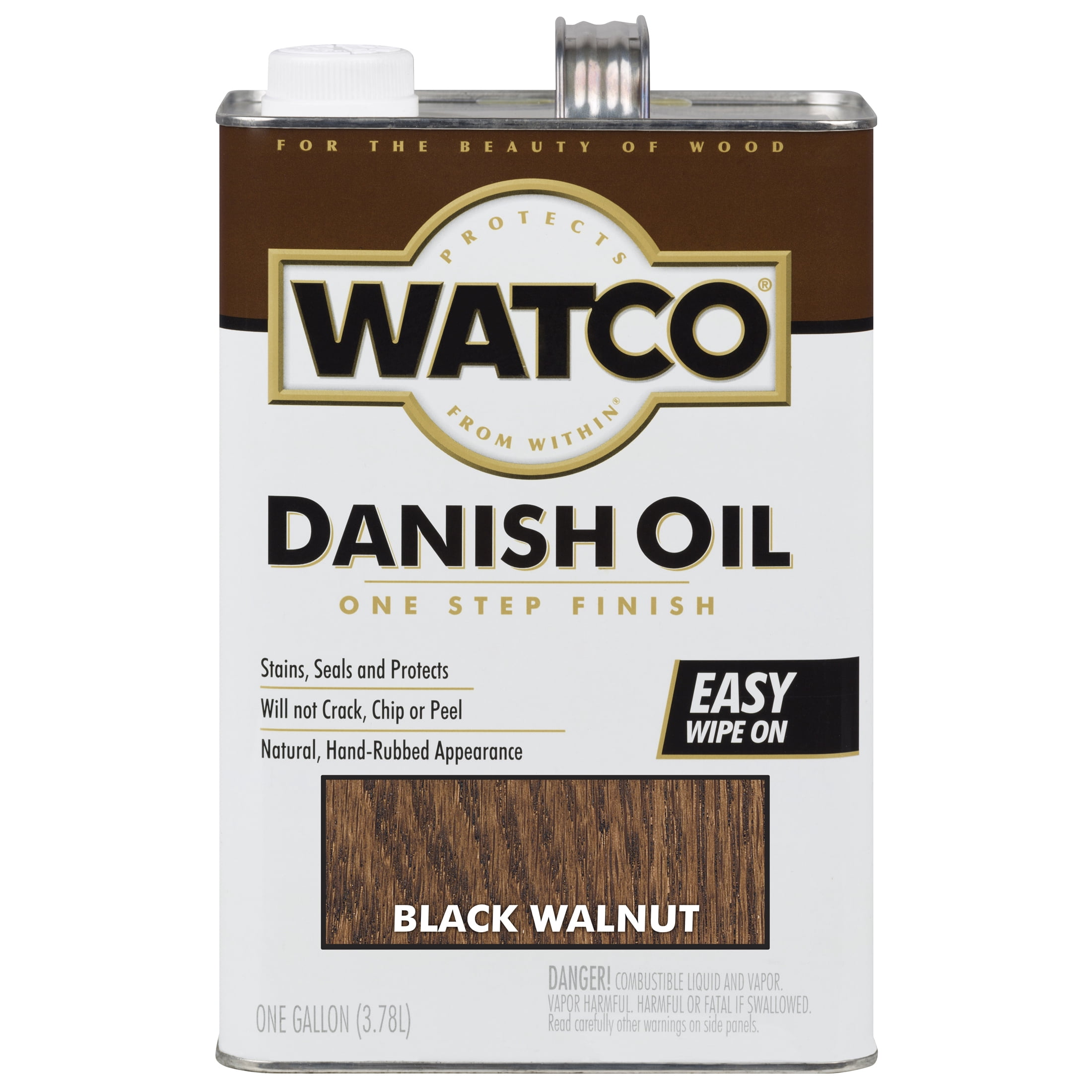 2 Pack, Black Walnut, Watco Danish Oil - 65331, Gallon