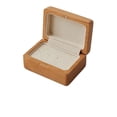 thumbnail image 1 of Black Walnut Wood Jewelry Box Wedding Ring Box Earring Rings Box Jewelry Organizer Box, 1 of 5