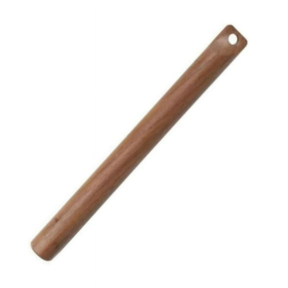Black Walnut Wood Rolling Pin Perforated Solid Wood Baking Dumpling Sticks Kitchen Tool for Baking Pie Pastry