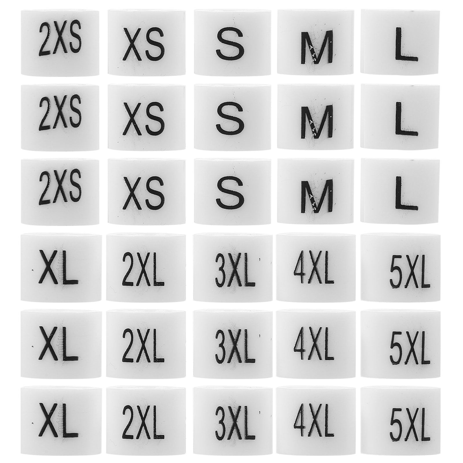 Black Wardrobe Plastic Coat Hangers 200 Pcs Clothes Labels Tags Shop