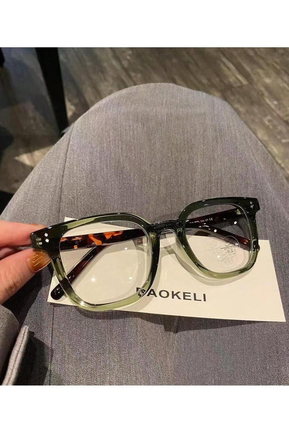 Black Warrior Retro Blue Light Blocking Glasses, TR90 Rectangle Frame Anti Eyestrain UV 400 Protection for Computer Gaming Men Women