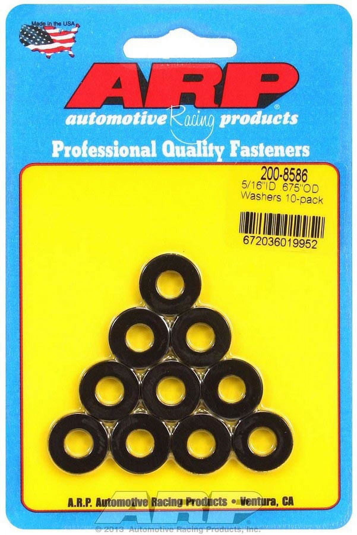 ARP Black Washers - 5/16 ID x .675 OD (10) ARP Black Washers - 5/16 ID x .675 OD (10)