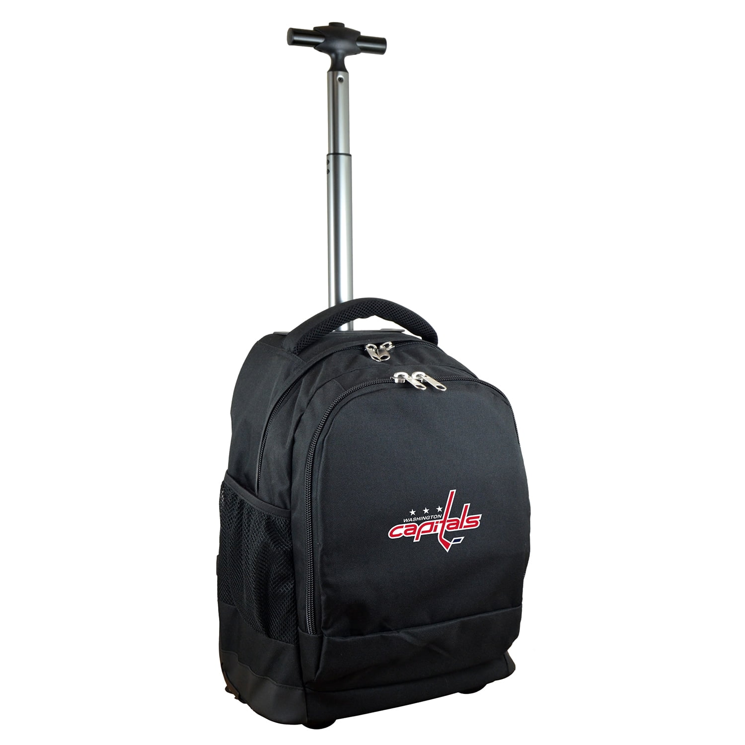 Black Washington Capitals 19'' Premium Wheeled Backpack - Walmart.com