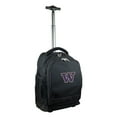 thumbnail image 1 of Black Washington Huskies 19'' Premium Wheeled Backpack, 1 of 7
