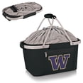 thumbnail image 1 of Black Washington Huskies Metro Basket Collapsible Tote, 1 of 2