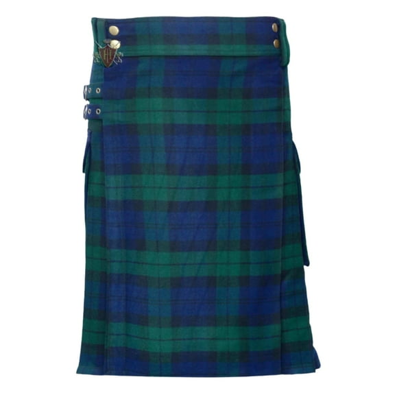 Black Watch Tartan Utility Kilt