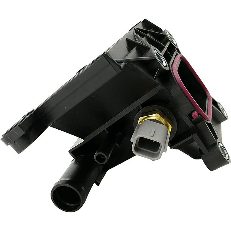 Black Water Outlet Engine Coolant Thermostat Housing OE LF941517Z
