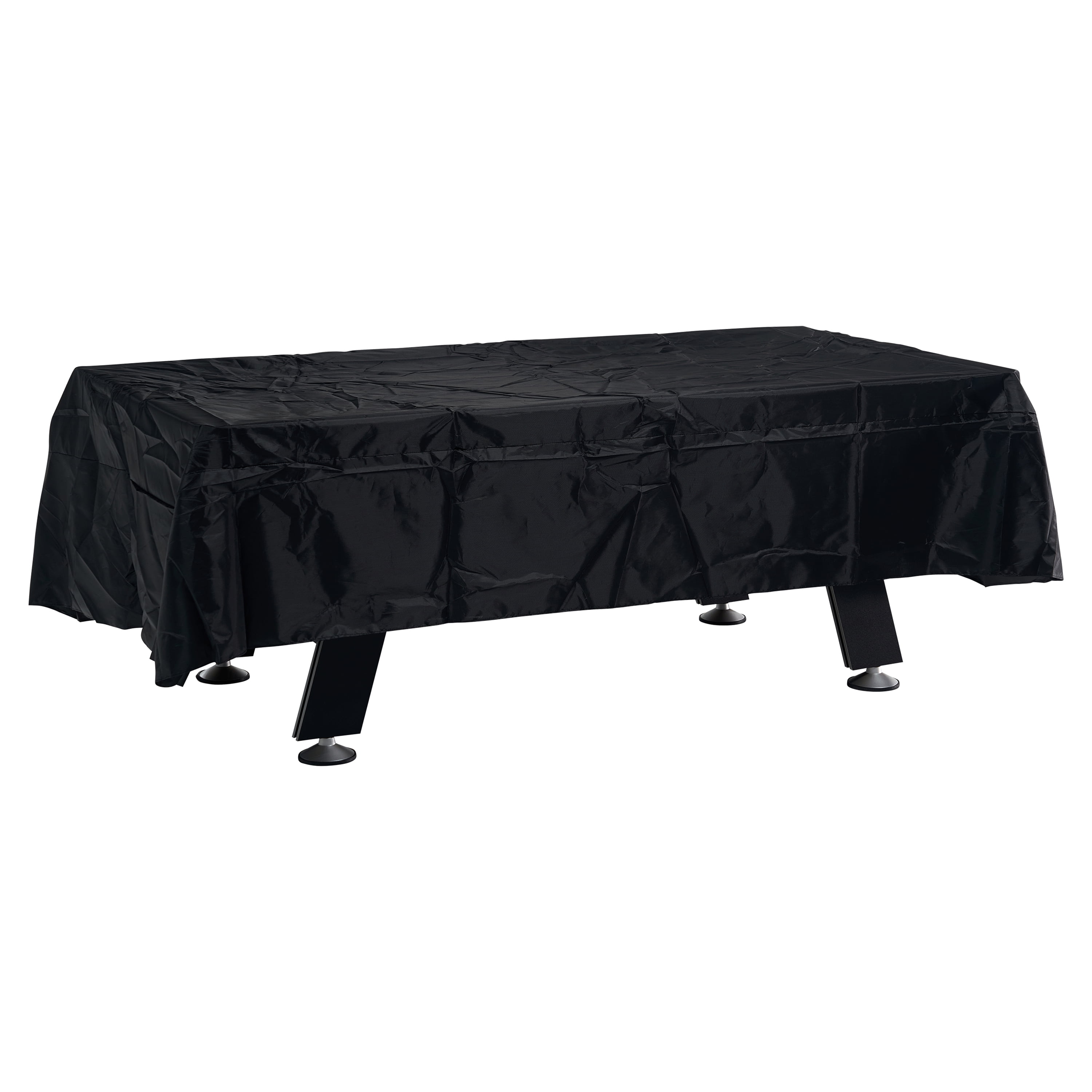 Black Water Resistant Indoor Game Table Cover 10 feet x 6 feet