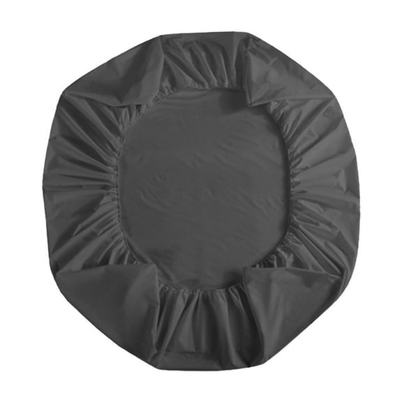 Black Waterproof Bed Mattress Cover Protective Sheet Polyester Tpu Breathable Machine Washable Easy Drying Black 79.9X75.9 Inches