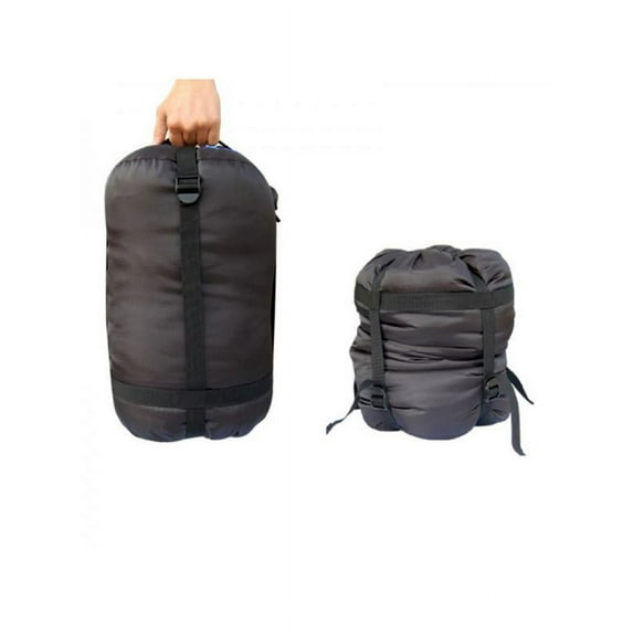 Black Waterproof Sleeping Bag Compression Stuff Sack Bag Light Camping Bags