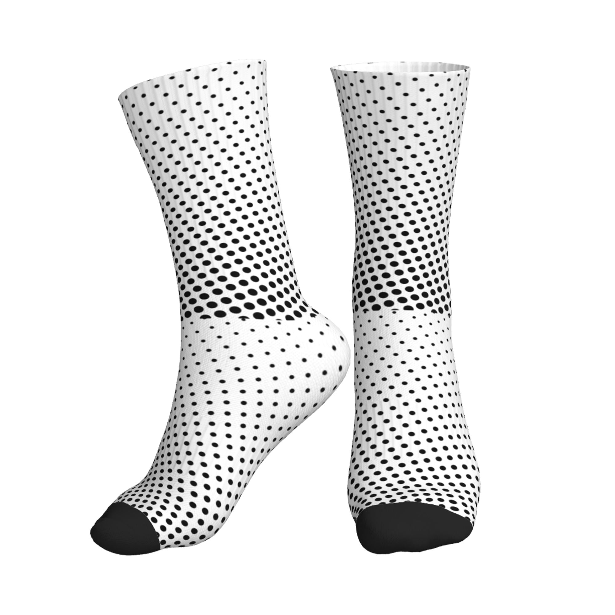 Sports Gift For Men: Unique Long Gym Socks - Rainbow Socks