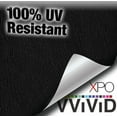thumbnail image 1 of Black Weatherproof Marine Grade Fabric Vinyl Sticker Faux Leather Finish Contact Paper Roll Decal Car Wrap VViViD, 1 of 1