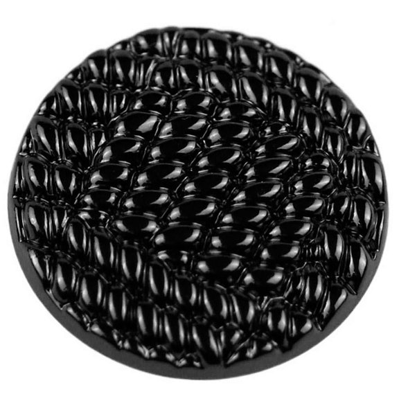 Snap Jewelry 18MM Black Weave Pattern Ginger Charm for Interchangeable Accessories