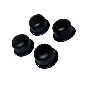 Black Wheel Bearing Hub Dust Caps Set Fit For Willys MB GPW CJ2A CJ3A 3B