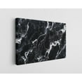 thumbnail image 1 of Black and White Abstract Marble Texture Canvas Wall Art - High-Quality Modern Print - Handcrafted Minimalist Decor - Stylish Wall Art - Gift for Elegant Spaces, 1 of 7